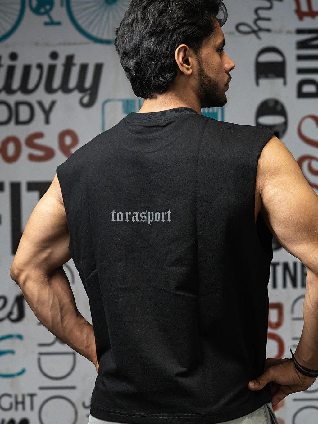 Conquer Tank Top- Black