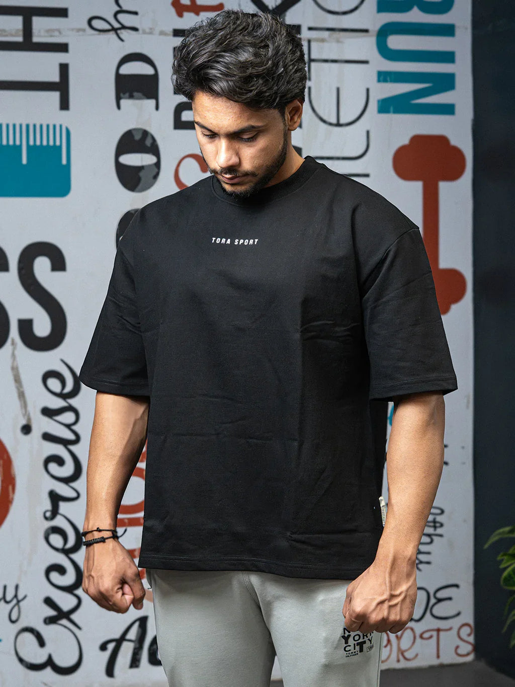 Chaos Oversized Tee- Black